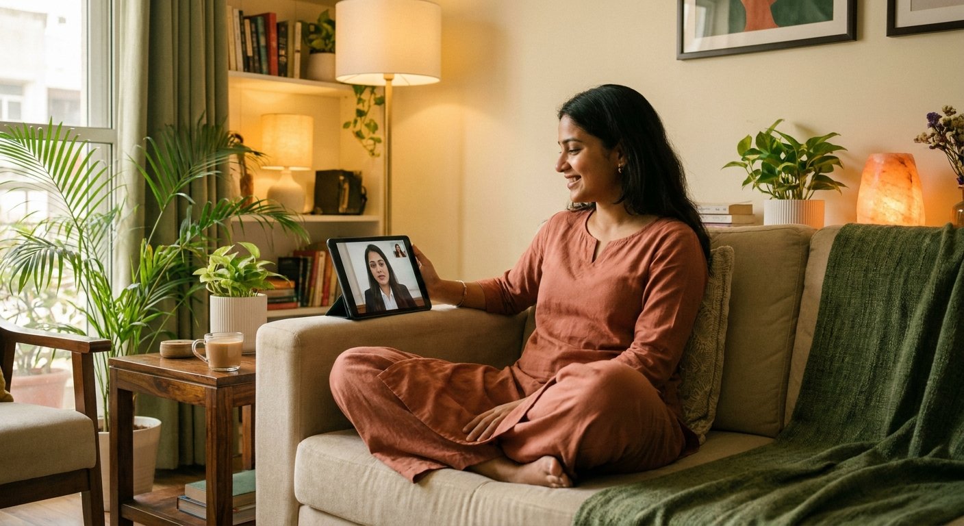 consumer lawyer Delhi online consultation via Fintolit platform on laptop at home