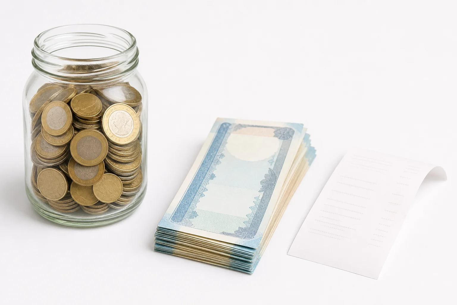 Transparent fixed pricing concept for legal services shown through clean, simple imagery